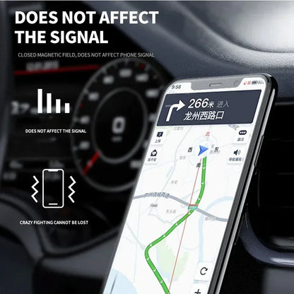 Super Magnetic Car Phone Holder Dashboard Wall Mounted Car Magnet Sticker For Mercedes Benz AMG W124 W202 W203 W204 W210 W211