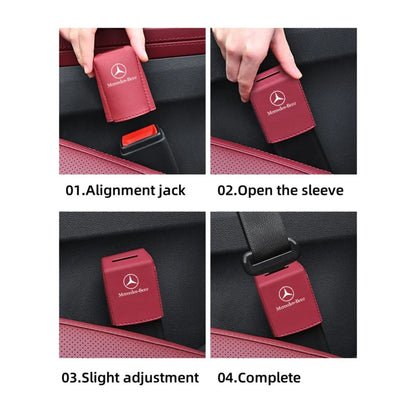 🏷️Protection de Base pour Ceinture de Sécurité – Compatible Mercedes-Benz A, C, E, S, G, GLC, CLE, CLA, GLB, GLS, W177, W205, W213, W222, X167, AMG