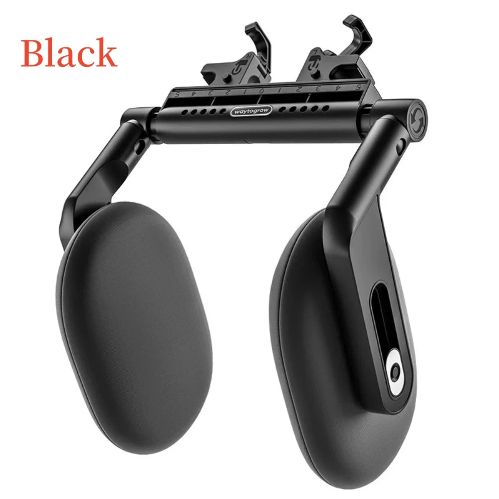 Car Neck Headrest Pillow Cushion Seat Memory Foam Pad Sleep Side Head Telescopic Support on Cervical Spine for Adults Child