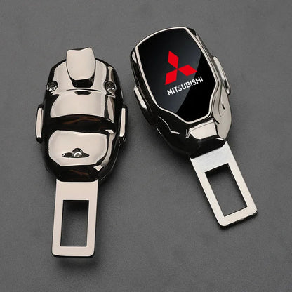 🏷️Extension de Clip Ceinture de Sécurité – Boucle de Verrouillage pour Mitsubishi (Lancer, Outlander, ASX, L200, Eclipse...)