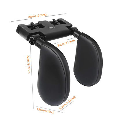 Appuie-Tête Ergonomique pour Voiture – Mousse à Mémoire de Forme Haute Résilience – Confort 4 Saisons, Universel pour Tous Véhicules