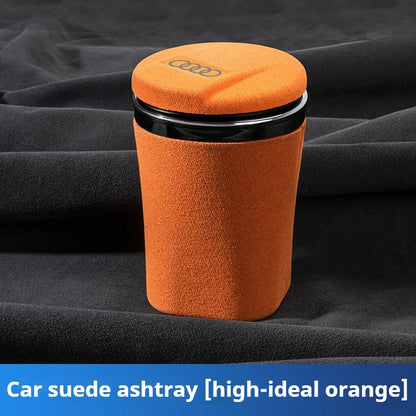 Car ashtray Car tip fur ashtray portable smokeless with LED light indication For Audi A3 A4 A5 A6 A7 Q3 Q5 Q7 S3 S4 S5
