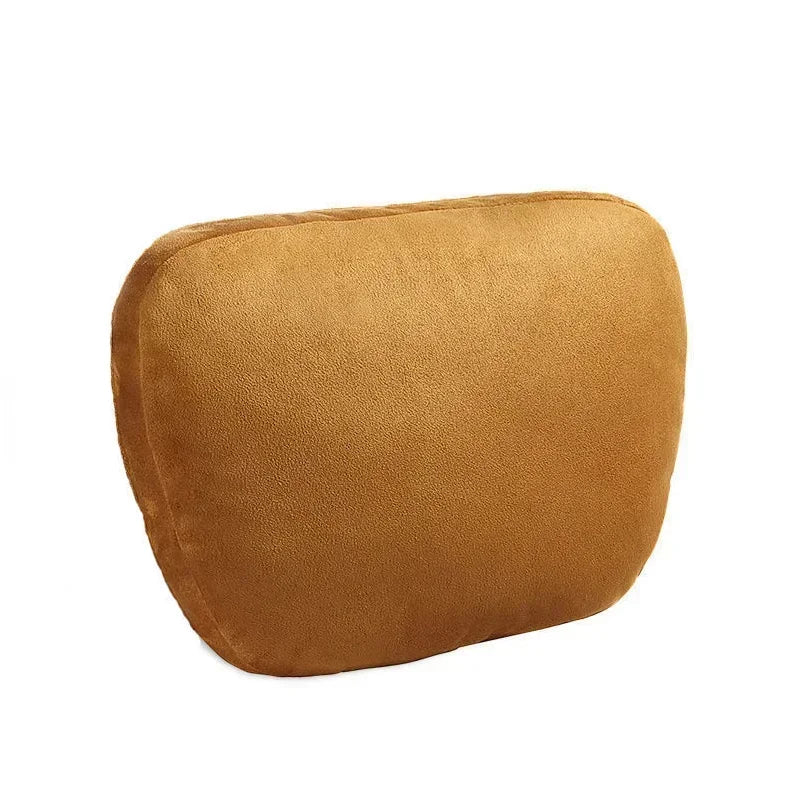 🏷️Coussin de nuque voiture 30x20 cm – Appui-tête doux universel design Maybach en fourrure naturelle