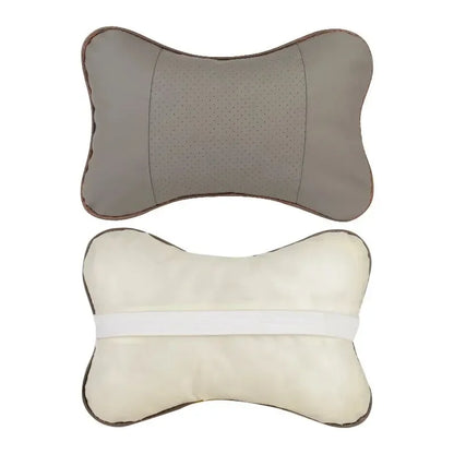 Coussin Cervical de Voiture – 1 Pièce | Simili Cuir Double Face | Appui-Tête Universel pour Soulager les Douleurs au Cou