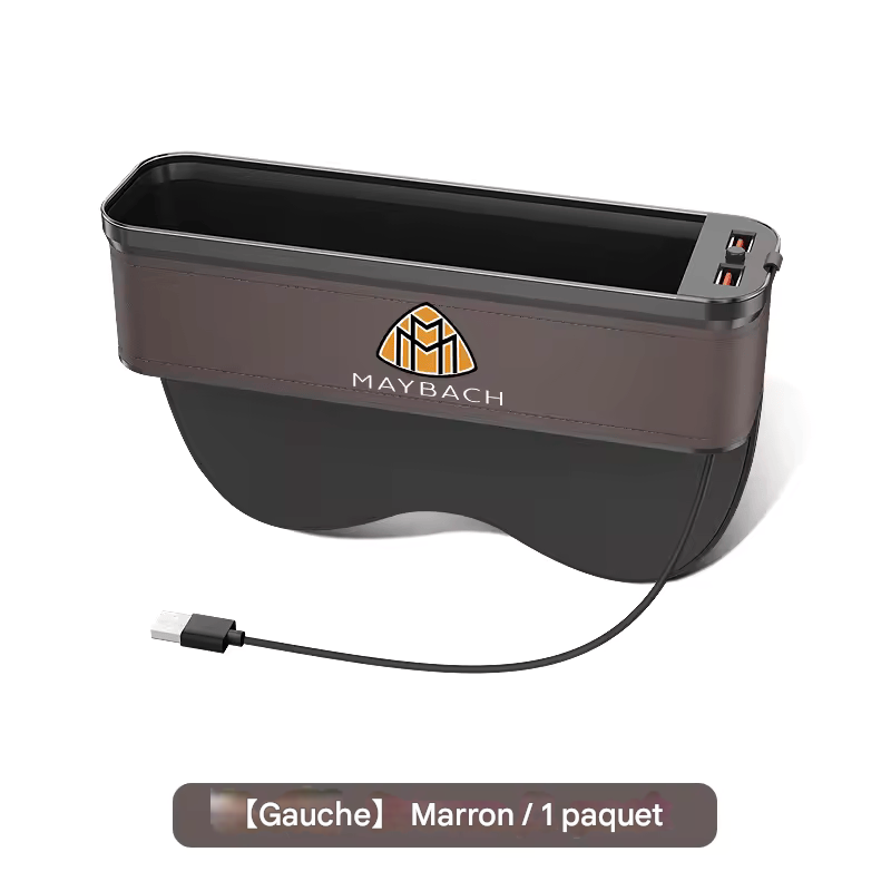 🏷️Boîte de Rangement LED Multifonction pour Siège – Compatible Maybach Classe S & GLS
