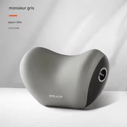 🏷️Coussin de Nuque à Mémoire de Forme – Oreiller Cervical pour Voiture, Train, Avion, Bus ou Maison