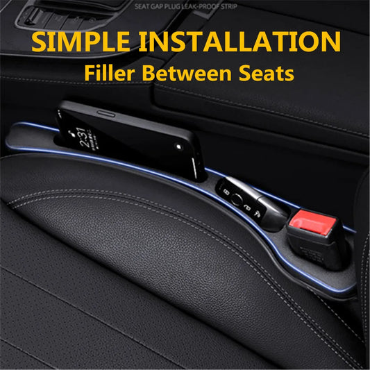 2 Remplisseurs d’Espace entre Sièges – Accessoires Intérieurs de Décoration pour Mercedes W203 W204 W176 W211 W212, etc.