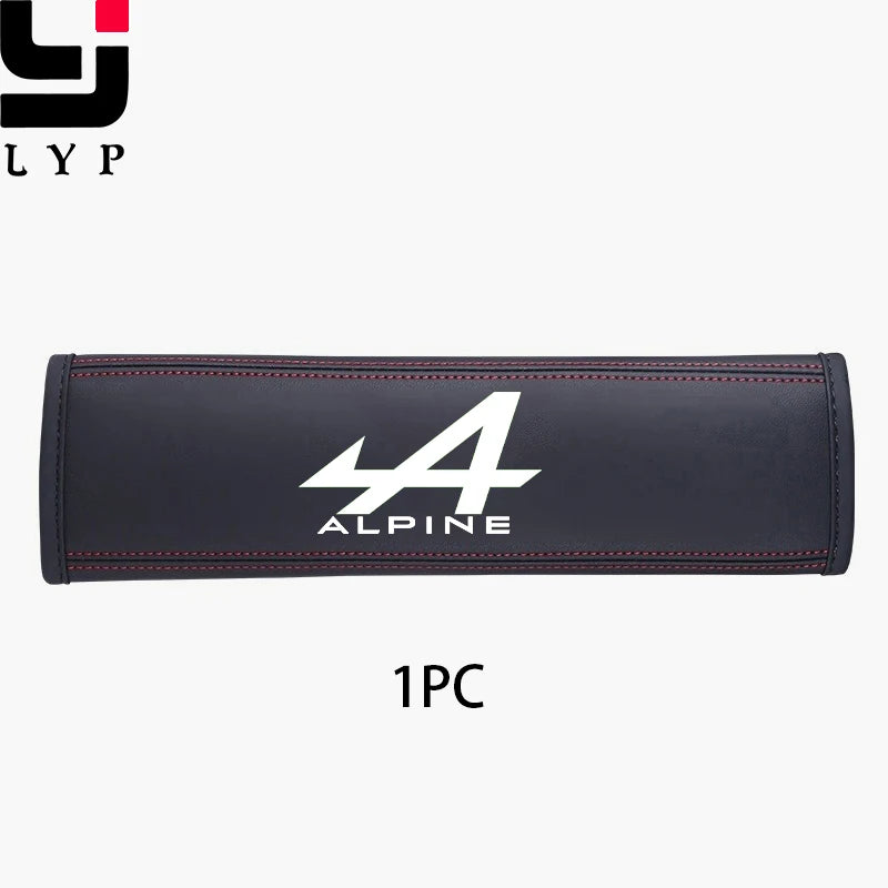 🏷️Housse de protection pour ceinture de sécurité intérieure de voiture en cuir de vache, 1 pièce, pour Seat Ibiza, accessoires automobiles