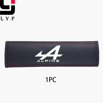 🏷️Housse de protection pour ceinture de sécurité intérieure de voiture en cuir de vache, 1 pièce, pour Seat Ibiza, accessoires automobiles