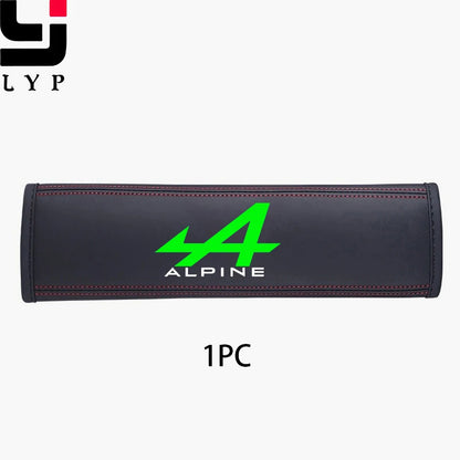 🏷️Housse de protection pour ceinture de sécurité intérieure de voiture en cuir de vache, 1 pièce, pour Seat Ibiza, accessoires automobiles