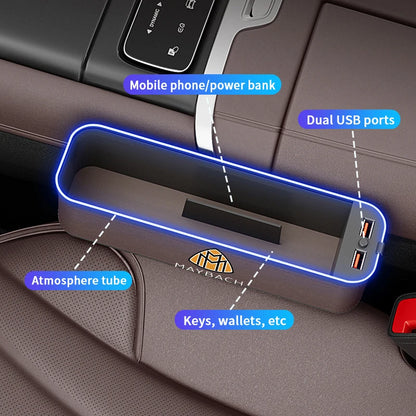 Boîte de Rangement LED Multifonction pour Siège – Compatible Maybach Classe S & GLS