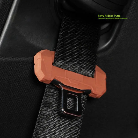 🏷️Lot de 2 Protège-Boucles de Ceinture en Silicone – Anti-Rayures & Anti-Bruit, Housse Clip Universelle pour Ceinture de Sécurité
