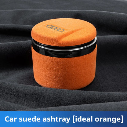 Car ashtray Car tip fur ashtray portable smokeless with LED light indication For Audi A3 A4 A5 A6 A7 Q3 Q5 Q7 S3 S4 S5