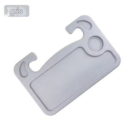 🏷️Tablette de Voiture Multifonction – Plateau de Volant pour Ordinateur Portable, Repas ou Boisson, Support Portable pour Voiture