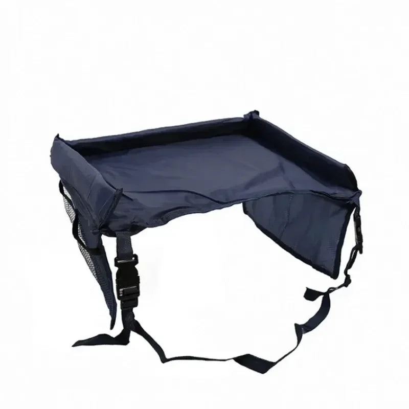 Children's Waterproof Car Seat Storage Table Student Writing Desk Baby Stroller Toy Food Storage Rack New Style Seat Tray
