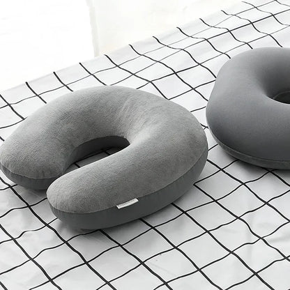 Car Pillows Memory Foam Soft Neck Supportor Travel Cushion U Shaped Neckrest Pad Cervical Interior Automobile Accessories