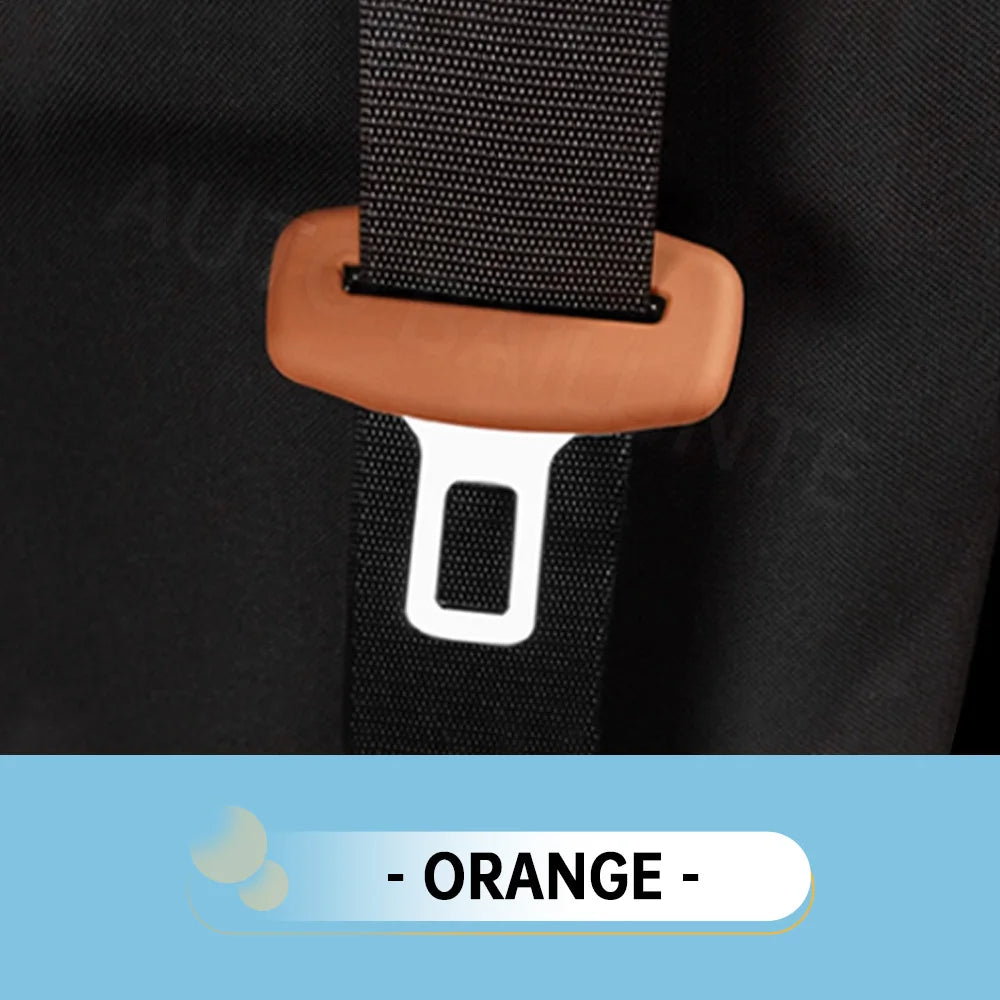 🏷️Lot de 2 Protège-Boucles de Ceinture de Sécurité en Silicone Souple – Accessoires Compatibles GENESIS GV60 GV70 GV80 G70 G80 G90 Coupe 3.8