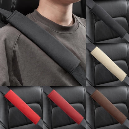 Universal Car Safety Belt Cover Adjustable Seat Belt Cover Shoulder Strap Covers Car Shoulder Protector Pad Auto Accessories