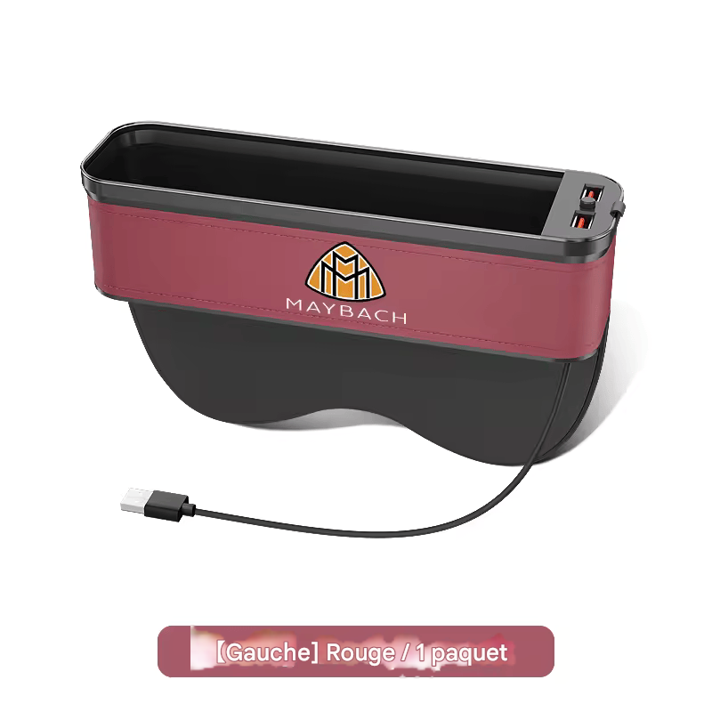 🏷️Boîte de Rangement LED Multifonction pour Siège – Compatible Maybach Classe S & GLS