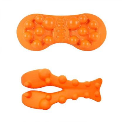 Cervical Traction Device Ergonomic Trigger Point Massager Tool Portable Cervical Spine Massage Pillow for Neck Shoulder Back