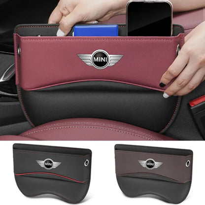Boîte de rangement en suédine pour voiture – accessoire pour Mini JCW, Coupe, Clubman, Cabrio, Cooper