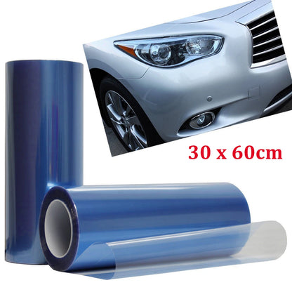 🏷️Film Pare-Soleil Dégradé pour Pare-Brise Avant – Autocollant Adhésif Anti-UV, Couleur Changeante, 20×150 cm