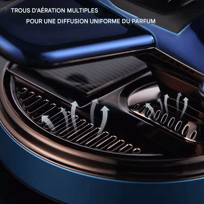 Désodorisant solaire pour voiture, diffuseur de parfum original, accessoire de décoration d'intérieur