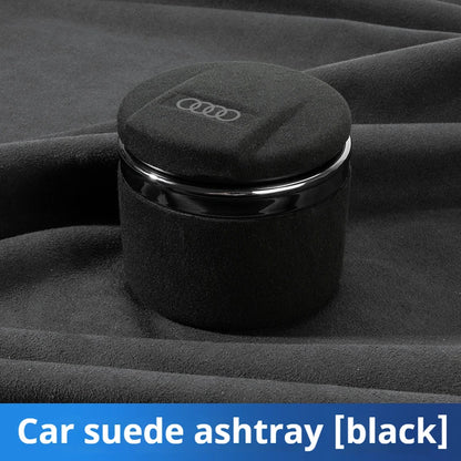 Car ashtray Car tip fur ashtray portable smokeless with LED light indication For Audi A3 A4 A5 A6 A7 Q3 Q5 Q7 S3 S4 S5