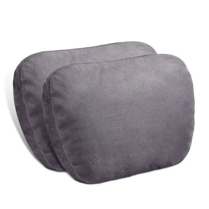 🏷️Coussin de nuque voiture 30x20 cm – Appui-tête doux universel design Maybach en fourrure naturelle