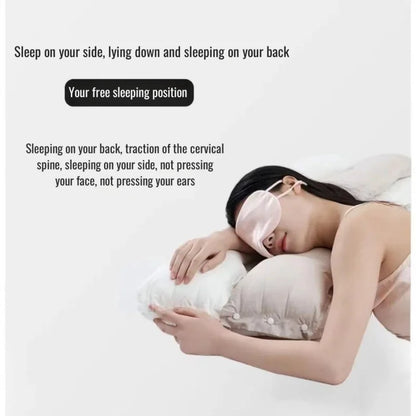 Cotton Pillow Two-way Relaxing Neck traction pillow Cone Cervical Orthopedic No Pressure On Face And Ears Help Sleep Pillows