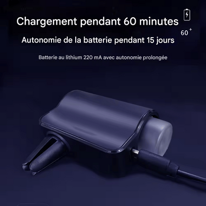 Diffuseur d’Arômes Intelligent pour Voiture – Purificateur d’Air avec Trois Niveaux Réglables & Fonction Humidificateur aux Huiles Essentielles