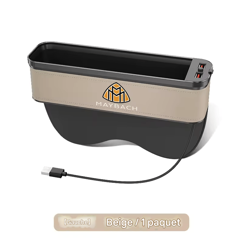 🏷️Boîte de Rangement LED Multifonction pour Siège – Compatible Maybach Classe S & GLS