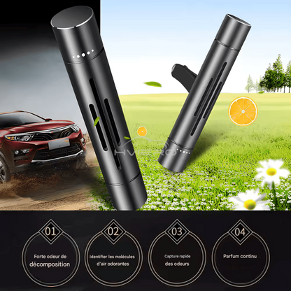 Désodorisant pour voiture, plusieurs couleurs au choix, parfum pour ventilation, accessoire d'intérieur personnalisé, fraîcheur naturelle