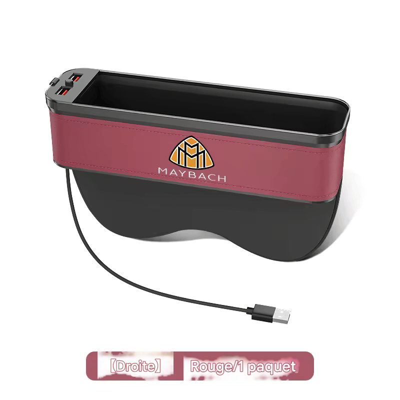 🏷️Boîte de Rangement LED Multifonction pour Siège – Compatible Maybach Classe S & GLS