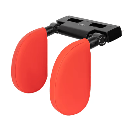 🏷️Oreiller latéral de voiture 180° rotatif et réglable – Coussin de nuque mémoire de forme pour passager arrière