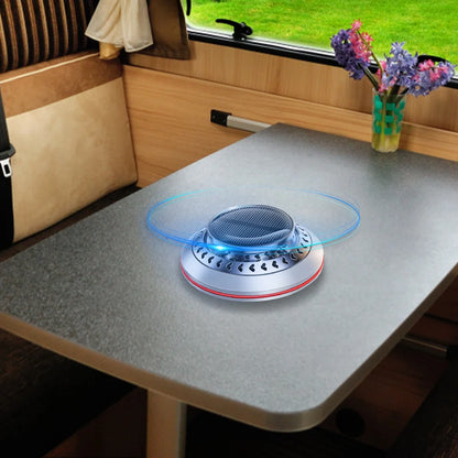 Solar Car Aromatherapy Essential Oil Levitation Automatic Rotation Fragrance Ornament Air Freshener Car Interior Decorations