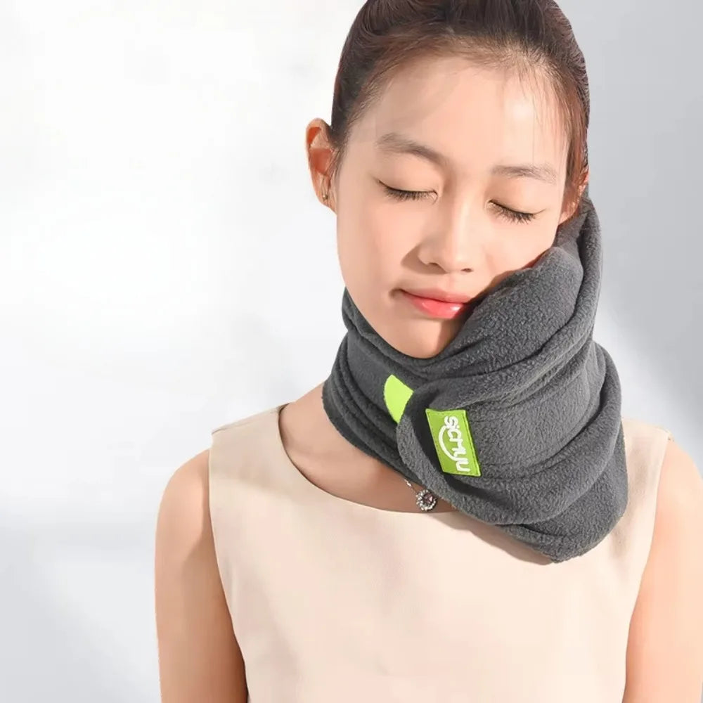 Memory Foam Travel Pillow Soft Multi-Function Simplicity Neck Pillow Washable Cover Multi Scenario Practical Sleeping Pillows