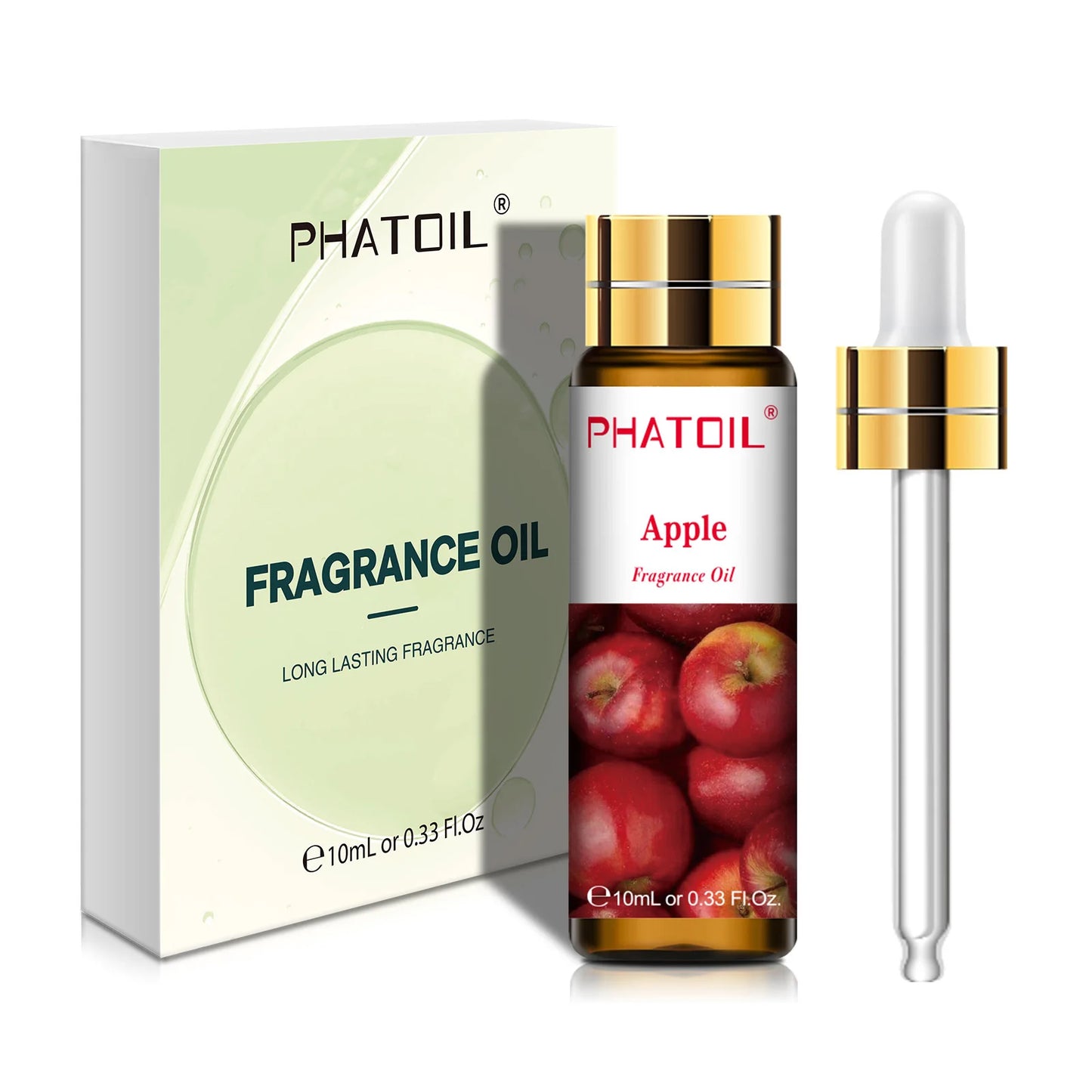 PHATOIL 10ml Sweet Fruity Fragrance Oil For Aromatherapy DIY Candle Cherry Apple Strawberry Mango Coconut Fragrance Aroma Oils