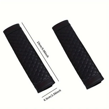 🏷️ Couvre-Ceinture de Sécurité en Cuir pour Voiture – Confort & Élégance (1 Pièce)