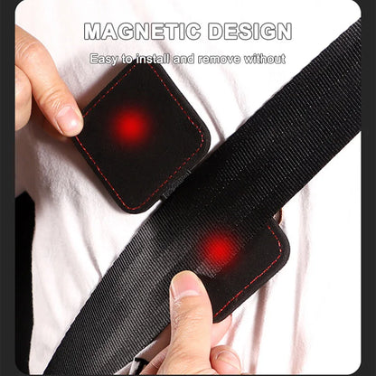 BLALION Car Seat Belt Clip Magnetic Safety Belt Fixed Limiter Buckle Anti-collision Stabilizer Adjustment Interior Accessories