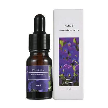 Recharge Huile Essentielle Aromathérapie 10ml – Parfum Voiture/Maison avec Compte-Gouttes | Purifiant Naturel, Non Toxique, Forme Liquide