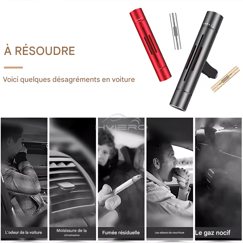Désodorisant pour voiture, plusieurs couleurs au choix, parfum pour ventilation, accessoire d'intérieur personnalisé, fraîcheur naturelle