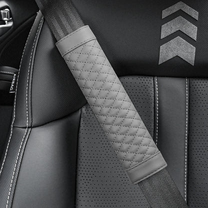🏷️ Couvre-Ceinture de Sécurité en Cuir pour Voiture – Confort & Élégance (1 Pièce)