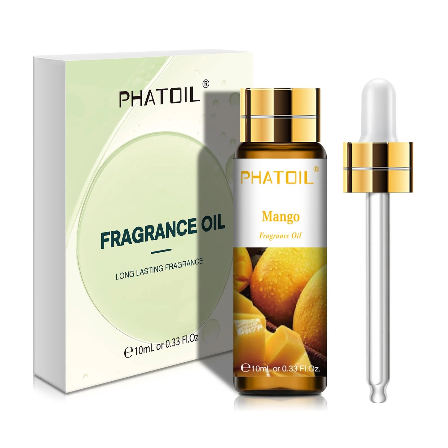 PHATOIL 10ml Sweet Fruity Fragrance Oil For Aromatherapy DIY Candle Cherry Apple Strawberry Mango Coconut Fragrance Aroma Oils