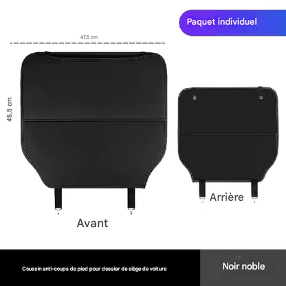 🏷️Organisateur de Rangement Dossier de Siège Voiture 1/2 – Universel en Cuir PU, Boîte de Rangement Multifonction, Poche de Rangement Auto