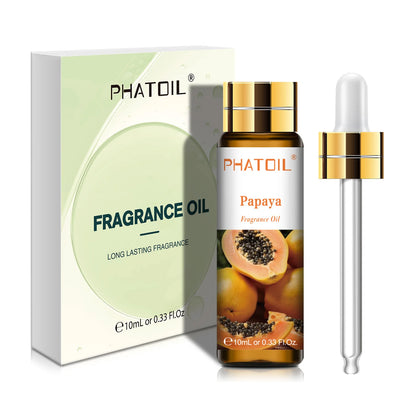 PHATOIL 10ml Sweet Fruity Fragrance Oil For Aromatherapy DIY Candle Cherry Apple Strawberry Mango Coconut Fragrance Aroma Oils