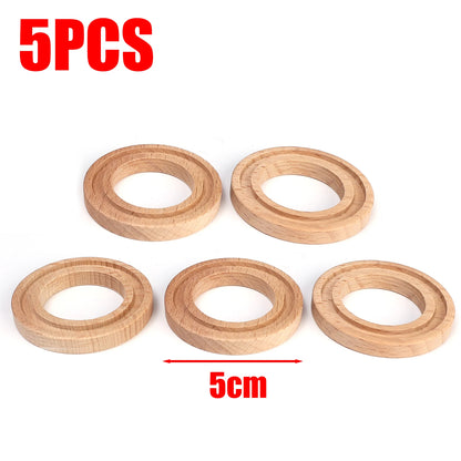 Circular Wood Essential Oil Aromatherapy Expanded Wood 5/10Pcs Air Freshener Replacement Fragrance Perfume Refill Natural Beech