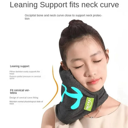 Memory Foam Travel Pillow Soft Multi-Function Simplicity Neck Pillow Washable Cover Multi Scenario Practical Sleeping Pillows