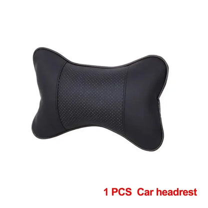 Coussin Cervical de Voiture – 1 Pièce | Simili Cuir Double Face | Appui-Tête Universel pour Soulager les Douleurs au Cou