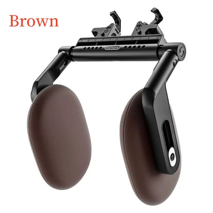Car Neck Headrest Pillow Cushion Seat Memory Foam Pad Sleep Side Head Telescopic Support on Cervical Spine for Adults Child